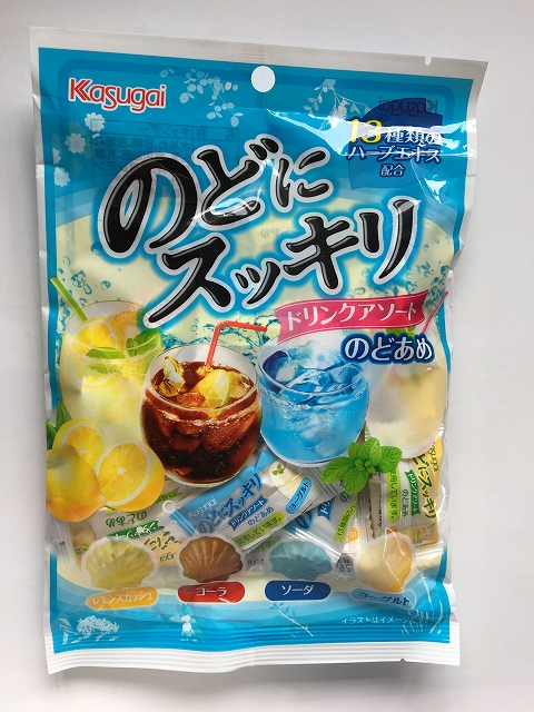 DRINKING THROAT CANDY#のどにスッキリ　ドリンクアソート